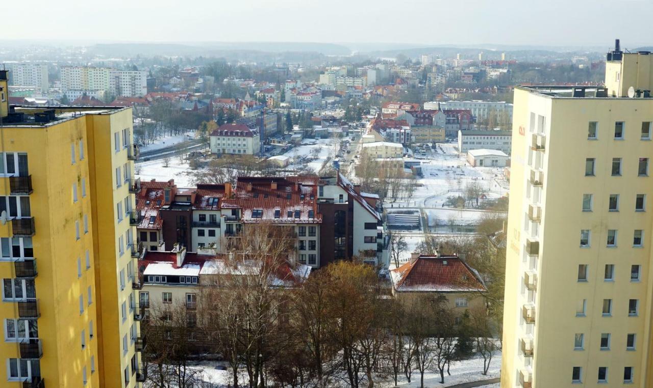 Apartmán Dk Apartament Panorama Olštýn Exteriér fotografie