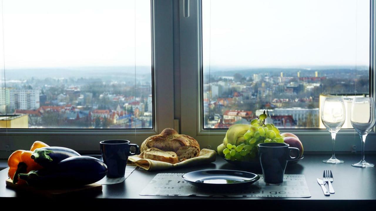Apartmán Dk Apartament Panorama Olštýn Exteriér fotografie